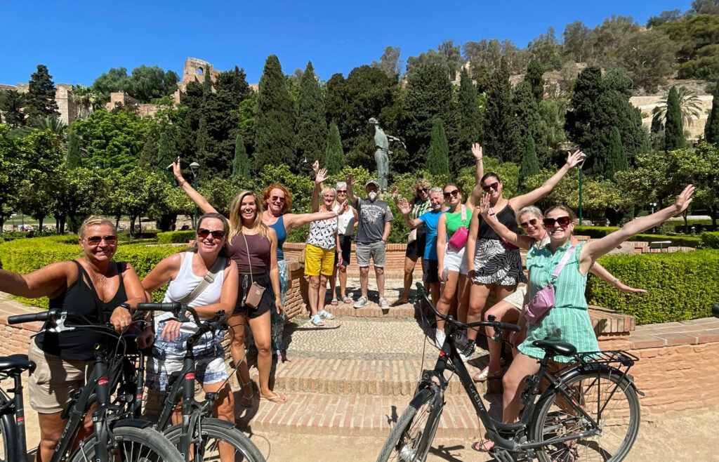 Erkundung der Stadt mit dem Fahrrad - Malaga's urbane Wunder